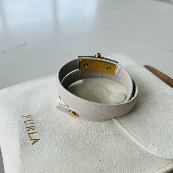 FURLA Leather BRACELET / CHOKER - Picture 2 of 3